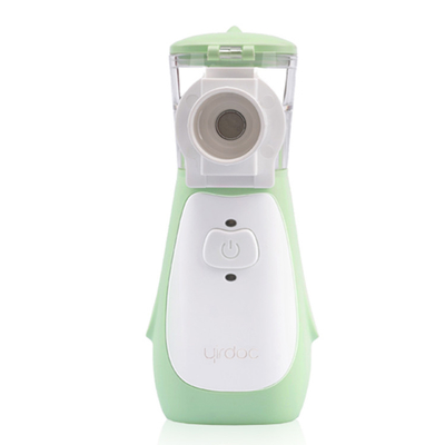 Nebulizador de malha inteligente verde com capacidade de 8 ml de taça atomizante Vida útil 3 anos